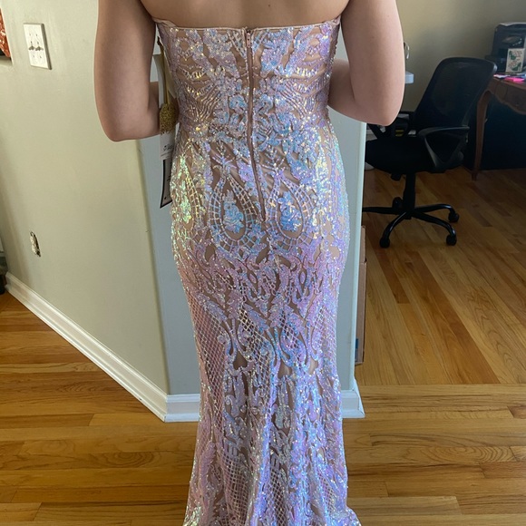 Colorful prom dress - Picture 2 of 4